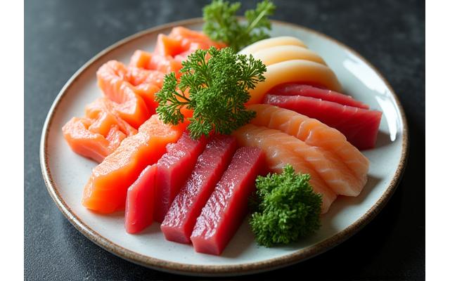 料理長が厳選した旬の魚介セット